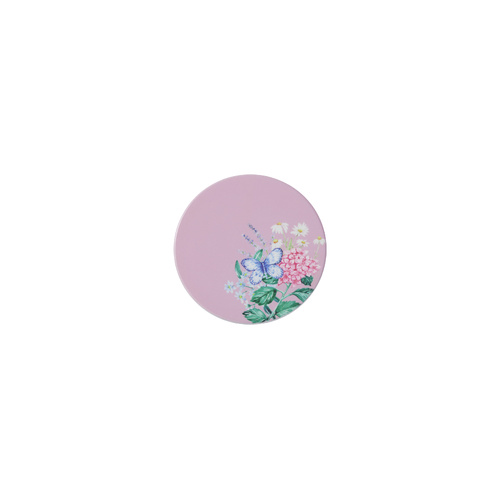 Maxwell & Williams Botanica Collection 10cm Pink Round Ceramic Coaster
