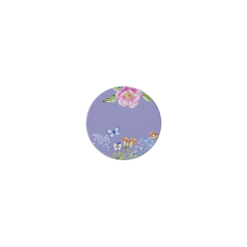 Maxwell & Williams Botanica Collection 10cm Purple Round Ceramic Coaster