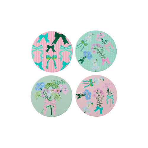 Maxwell & Williams Cherish Collection Set of 4 Assorted Ceramic Coasters