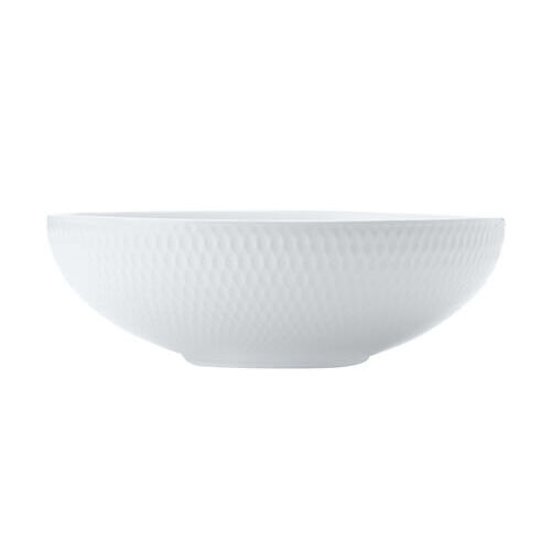 White Basics Diamonds 16cm Porcelain Bowl