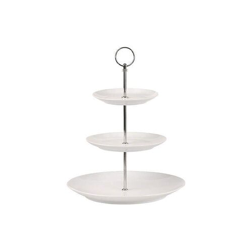 White Basics 3 Tiered Cake Stand