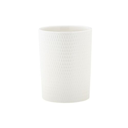 White Basics Diamonds Utensils Holder