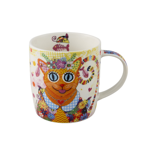 Maxwell & Williams Donna Sharam Kaleidoscope Ginger 370ml Mug