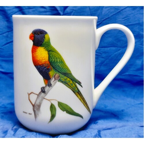 Jeremy Boot 300ml Fine Bone China Australian Rainbow Lorikeet Mug