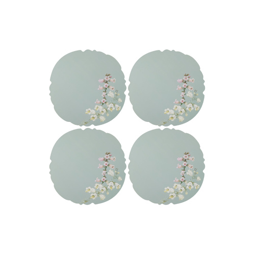 Maxwell & Williams Royal Botanic Gardens Foxglove Collection Set of 4 Cork-backed 32cm Placemats
