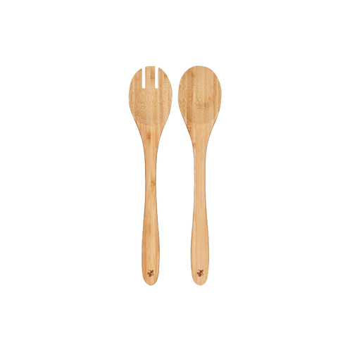 Evergreen 33cm Bamboo Salad Servers