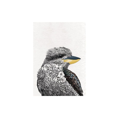 Marini Ferlazzo Australian Kookaburra 50 x 70cm Tea Towel