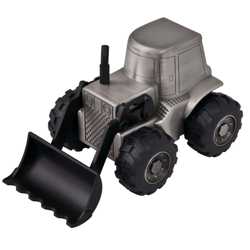 Digger Front Loader Pewter Finish Money Box