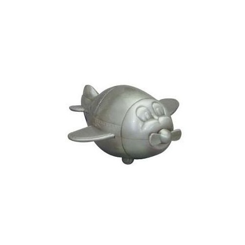 Plane Pewter Finish Money Box