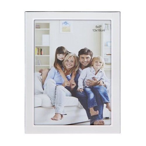 White Edge 13 x 18cm (5 x 7") Photo Frame
