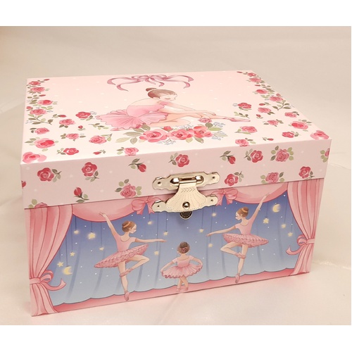 Musical Ballerina 'Plie' Jewellery Box
