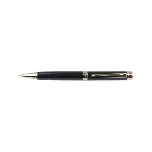 Black with Silver Ballpoint Pen Style 1