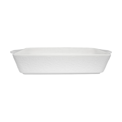 Maxwell & Williams Blooms Collection White 32 x 22 x 6.5 Rectangular Baker