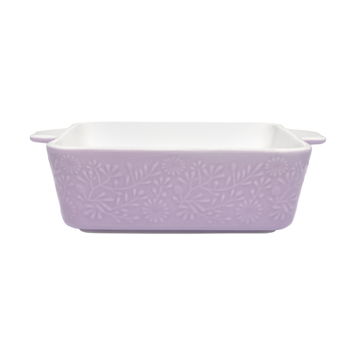 Maxwell & Williams Blooms Collection Lilac Square Baker