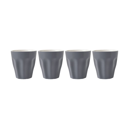 Blend Set of 4 Sala Charcoal 100ml Espresso Cups