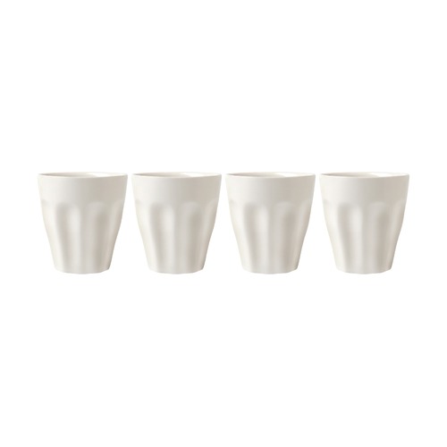Blend Set of 4 Sala White 100ml Espresso Cups