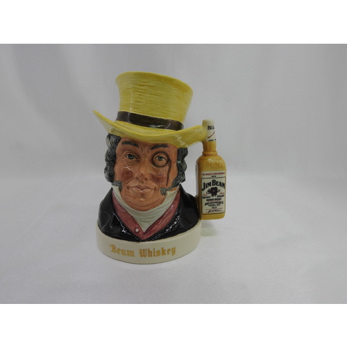 Royal Doulton Jim Beam Character Jug/Liquor Container Old Mr Turveydrop - CLEARANCE