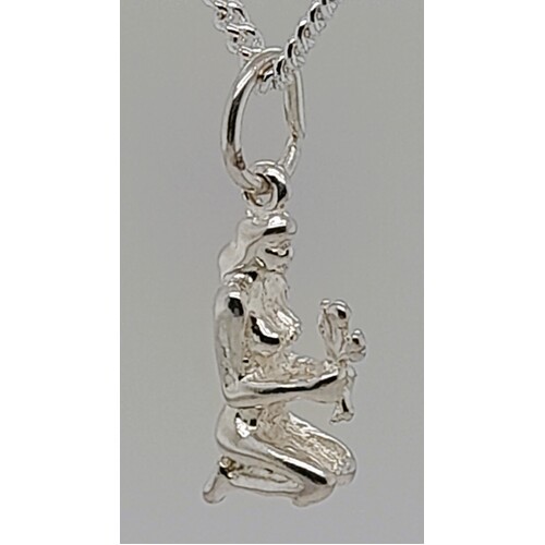 Sterling Silver Zodiac Virgo Charm/Pendant