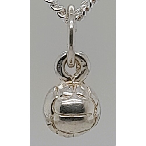 Sterling Silver Volleyball Charm/Pendant