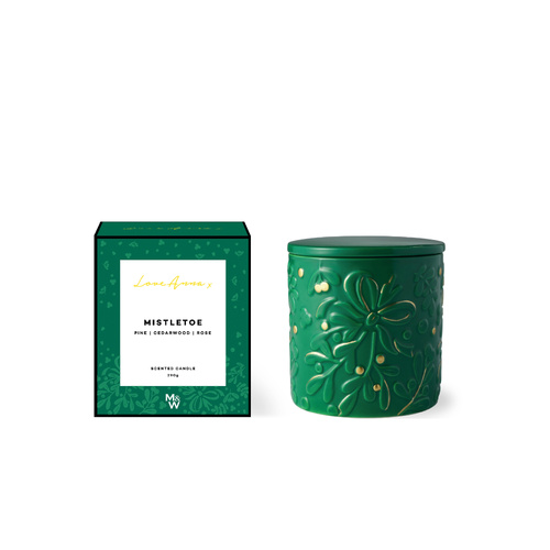 Love Anna Botanika Christmas Mistletoe 290g Candle