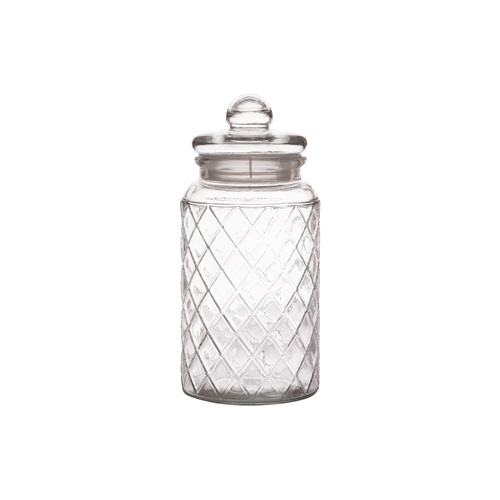 Casa Domani Trellis 1.3 Litre Glass Storage Jar
