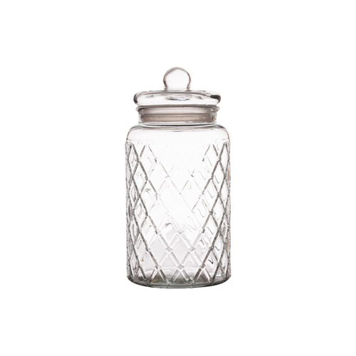 Casa Domani Trellis 3.75 Litre Glass Storage Jar