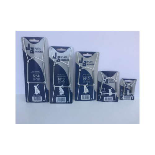 19 - 28cm White Plate Hanger (No.2)