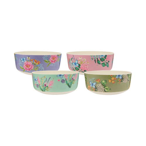 Maxwell & Williams Botanica Collection Set of 4 Melamine Bowls