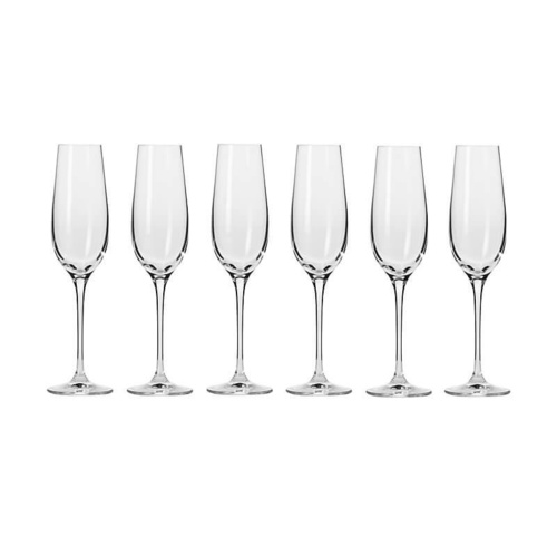 Set of 6 Harmony 180ml Champagne Flutes