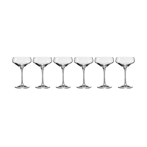 Krosno Set of 6 Avant-Garde 290ml Cocktail Glasses