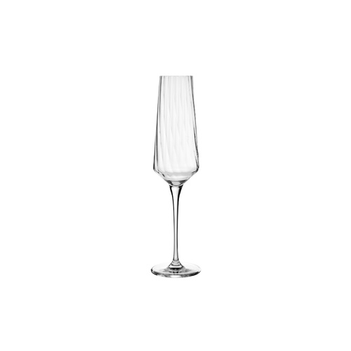 Krosno Avant-Garde Set of 6 Lumi 200ml Flute/Champagne Glasses
