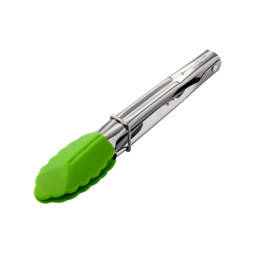 Maxwell & Williams 18cm Mini Lime Silicone Tip Grabber Tongs
