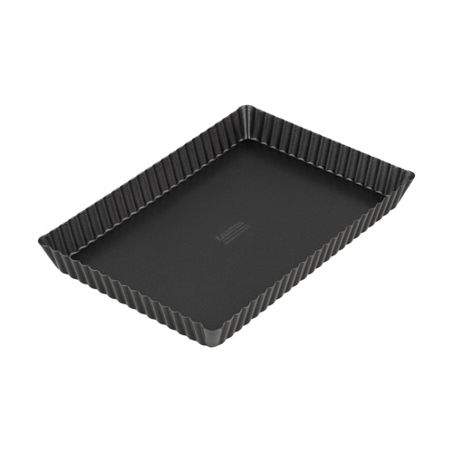 BakerMaker Non-stick Loose Base Rectangular Tart/Quiche Pan