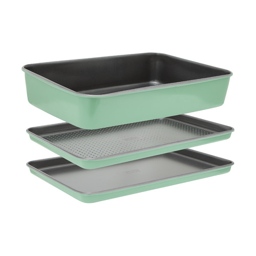 BakerMaker Non-stick Set of 3 Roasting Pans