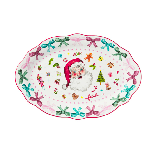 Maxwell & Williams Fa La La 35.5 x 24cm Oval Platter