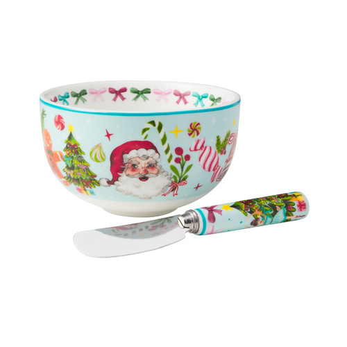 Maxwell & Williams Fa La La Dip & Spreader Set