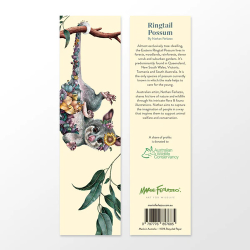 Marini Ferlazzo Ringtail Possum Bookmark