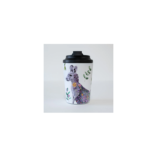 Marini Ferlazzo Grey Kangaroo Double Insulated Travel Cup