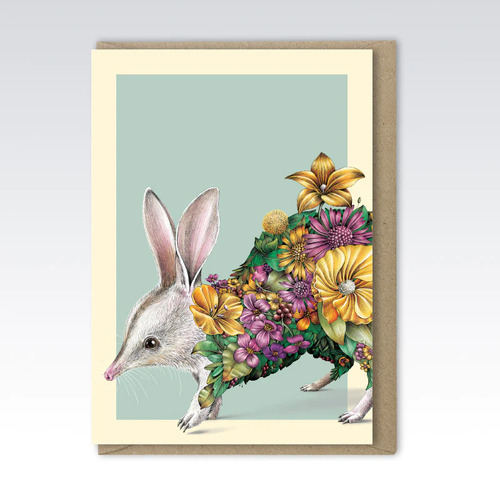 Marini Ferlazzo Bilby Bushwalk Greeting Card