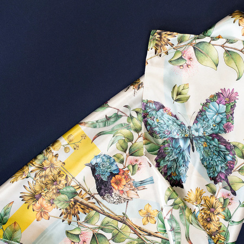 Marini Ferlazzo Butterfly & Wren Scarf