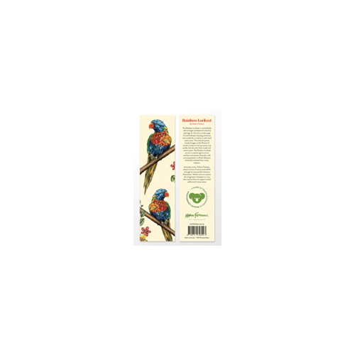 Marini Ferlazzo Rainbow Lorikeet Bushwalk Bookmark
