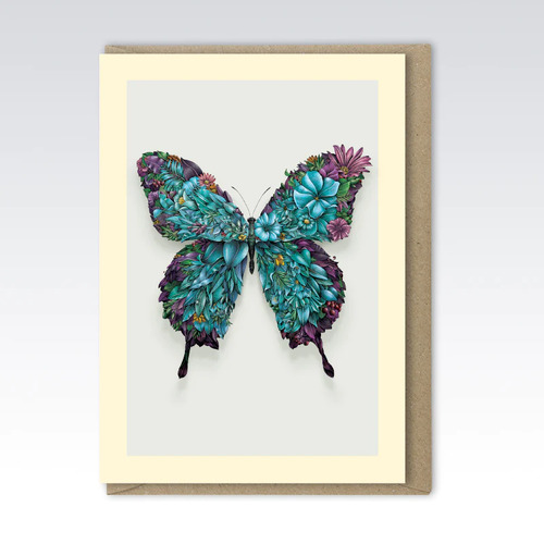 Marini Ferlazzo Ulysses Butterfly Bushwalk Greeting Card