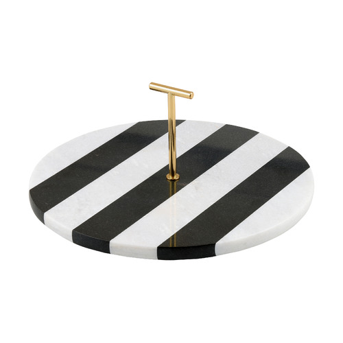 Belgravia 30cm Round Marble Granite Serving Board