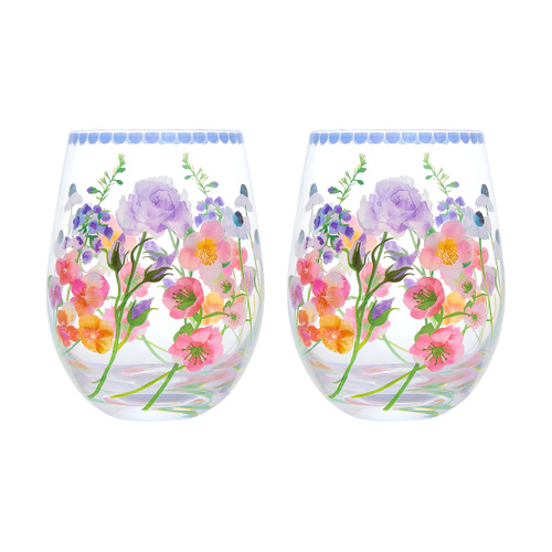 Maxwell & Williams Affection Collection Set of 2 Stemless Glasses