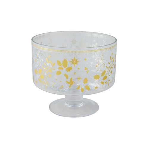 Maxwell & Williams White Christmas 20cm Footed Trifle Bowl