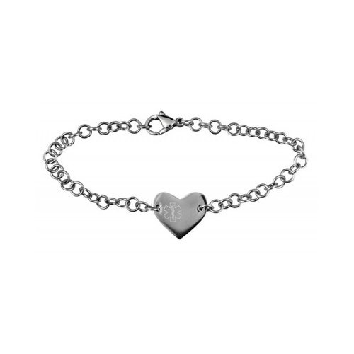 Stainless Steel Medical Alert Bracelet