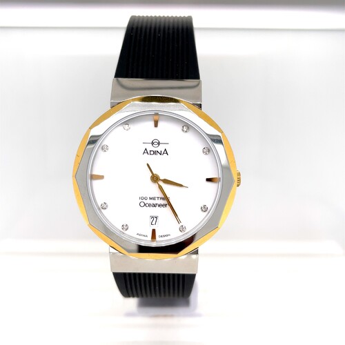 Adina 'Oceaneer' 100 Metres Water Resistant Quartz Analogue Watch NK162 T1XS