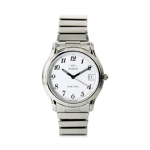 Adina Everyday Classic Quartz Analogue Watch with Stretch Band - NK39 S1FE