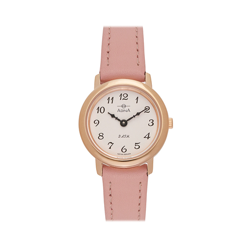Adina Everyday Classic Rose Gold 30m Water Resistant Quartz Analogue Watch - NK40 R1FS