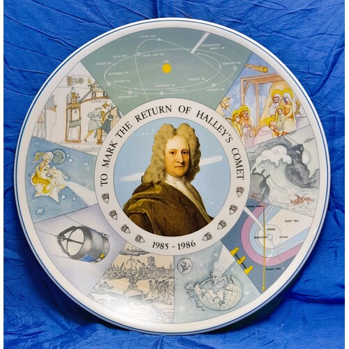 Wedgwood Halley's Comet Commemorative Plate
